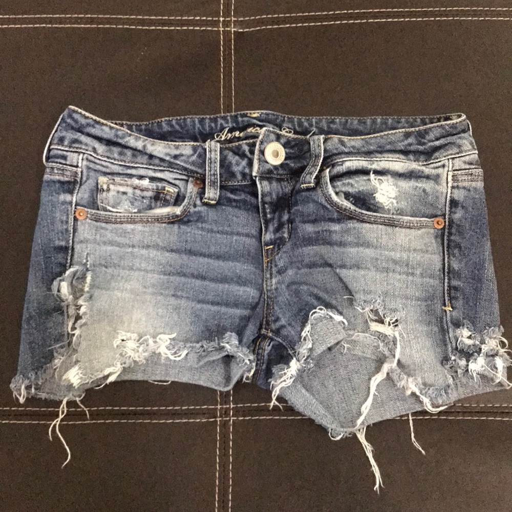 Blue jeans shorts from American eagle
